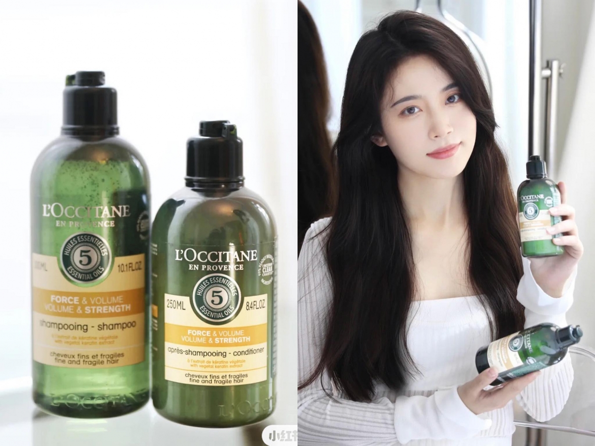 L‘OCCITANE Aromachologie Volume & Strength Shampoo 强韧丰盈防落发洗发水 专门针对落发脱发问题而生的一款洗发水,采用天然草本修护配方打造,香气非常治愈。迷迭香精油激活毛囊强韧发根,原本有发际线秃困扰的小红书博主表示,用一段时间后有感长出不少新生发呢!而且成分中含有水解植物角蛋白,可以很好帮助补充发丝纤维,让头发更加强韧健康且柔顺。