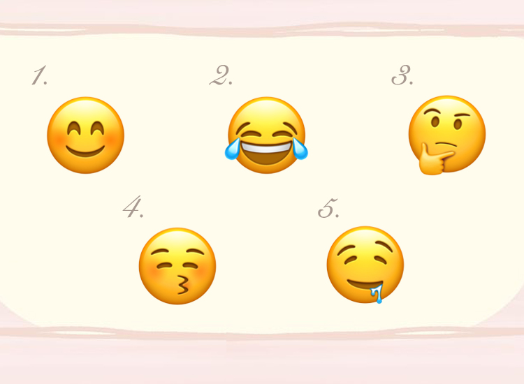 今次就带大家一起透过最常用的emoji测出你的潜意识内在真实性格!首先从以下emoji中选出你自己最常用的一款,再往下查看详细分析: