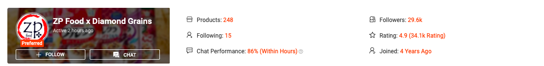 ZP Food X Diamond Grains