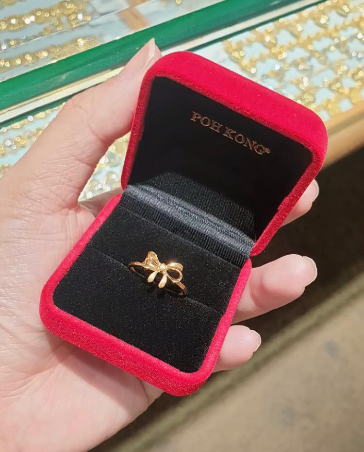金蝴蝶戒指22