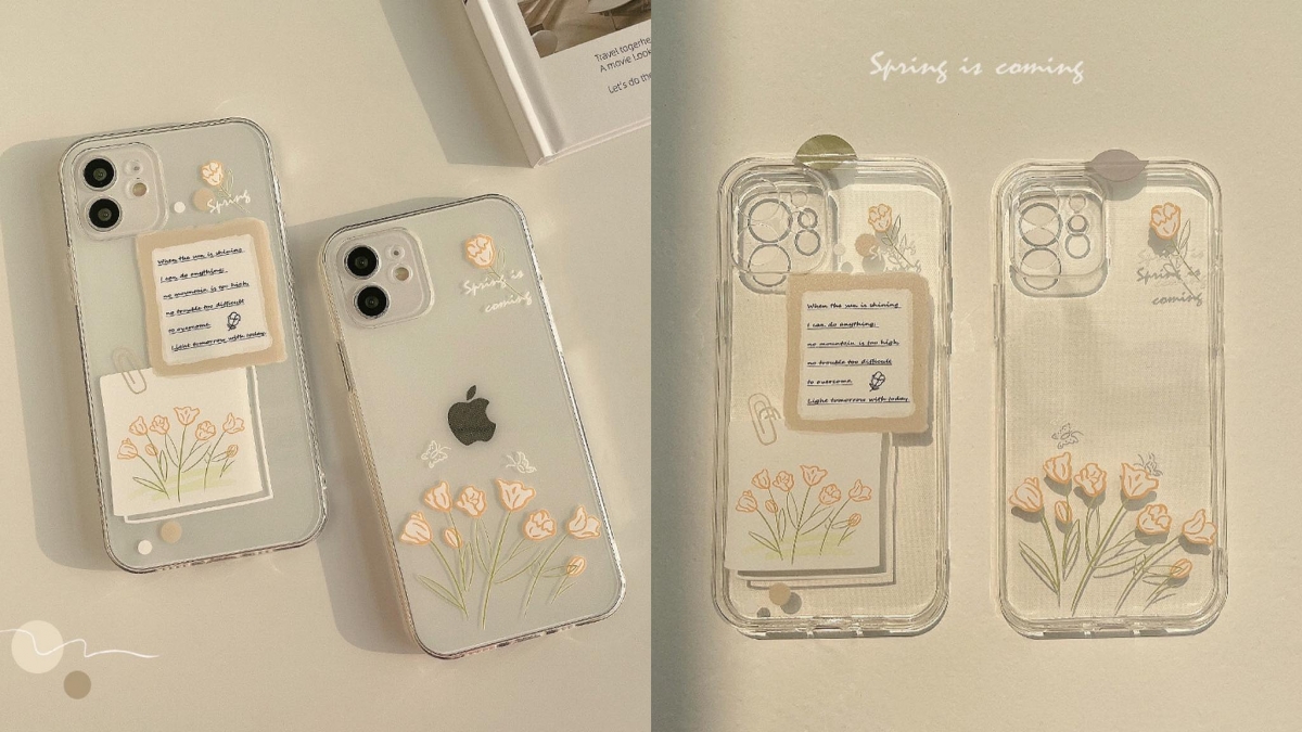 小清新拼贴风郁金香手机壳 >>> 【点击查看Shopee链接】