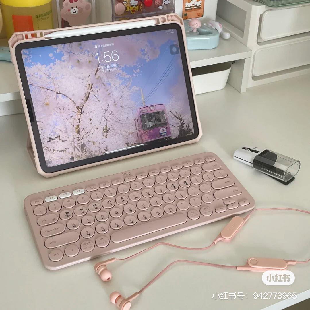 # 7 Logitech这款K380键盘比起上述K480轻巧一半，携带出门也很方便；是不少自媒体博主很推荐入手的高CP值键盘！