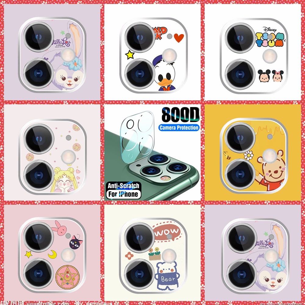 小熊维尼、星黛露、唐老鸭、Tsum Tsum等迪士尼卡通镜头保护贴膜 >>> 【点击查看Shopee购买链接】