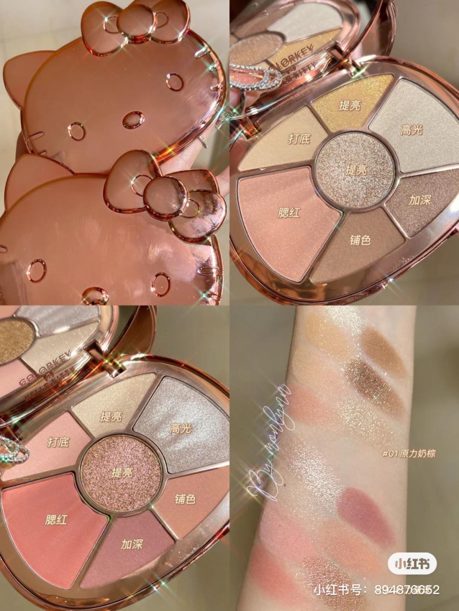 COLORKEY x Hello Kitty彩妆系列 COLORKEY日前刚刚宣布女神迪丽热巴作为全球代言人,随后便宣布推出萌力新品Hello Kitty俩名系列;细管唇釉、哑光雾面唇膏的管身上都有浮雕Hello Kitty设计;
