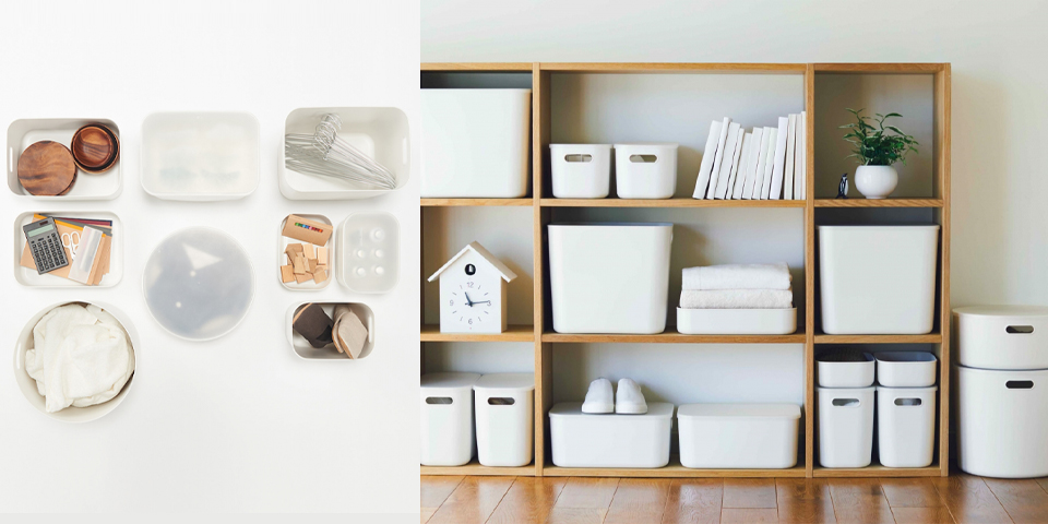 TOP 4 :软质聚乙烯材质收纳盒 各种大小Soft Polyethylene Case软质聚乙烯材质收纳盒常年霸榜MUJI家热卖榜单;简约百搭的白色盒身和任何家居风格都好适配,还贴心地提供防尘盖搭配购买,完全就是家中「万用行收纳」好帮手哇!
