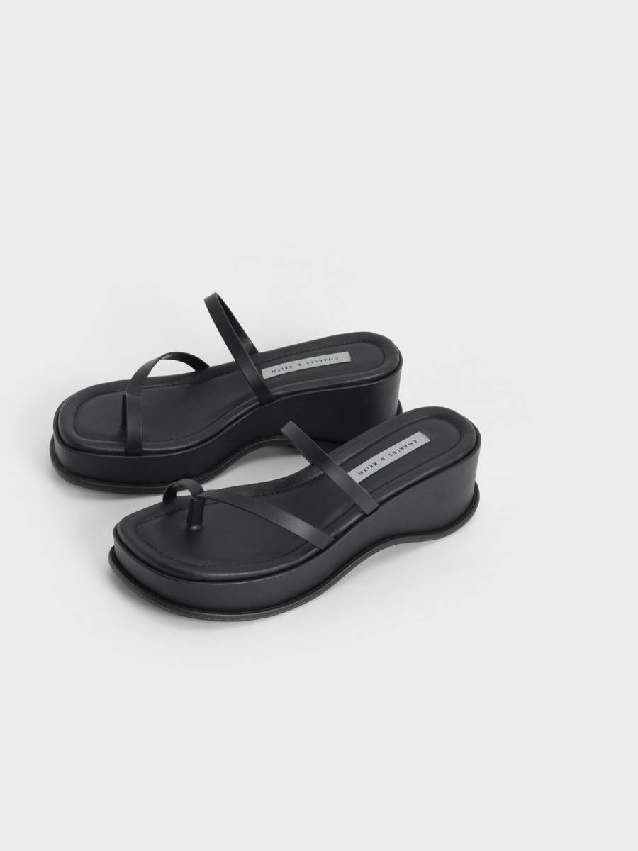 小 CK 厚底凉鞋 12