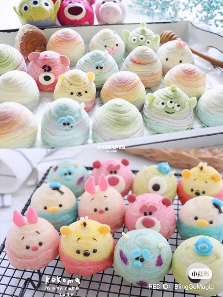 迪士尼卡通甜点