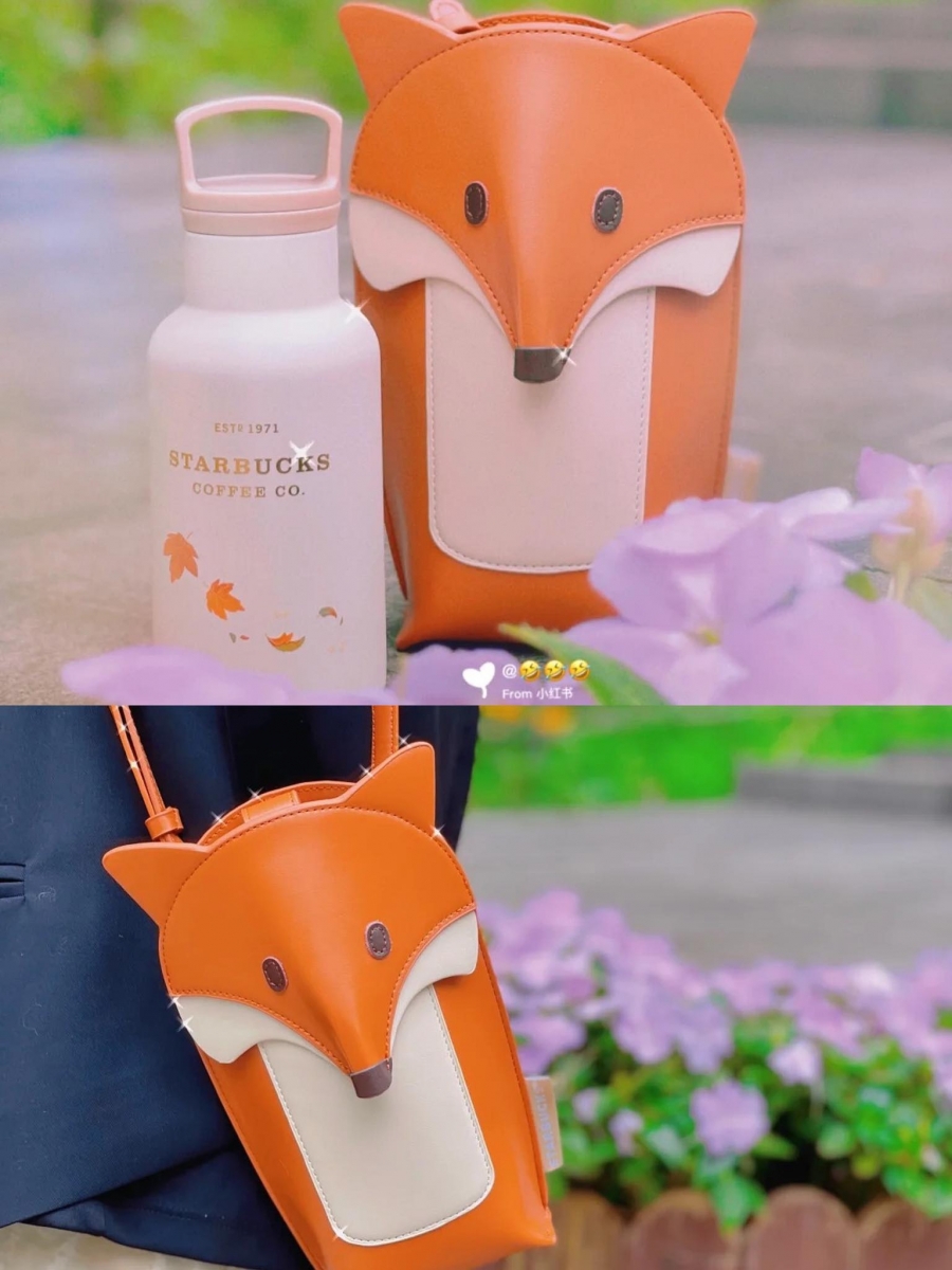 小狐狸设计皮革包、文青质感系圆筒包的讨论度也非常高!容量恰好放进搭配一组的随身杯/保温杯,送人或自用都是超棒的选择!