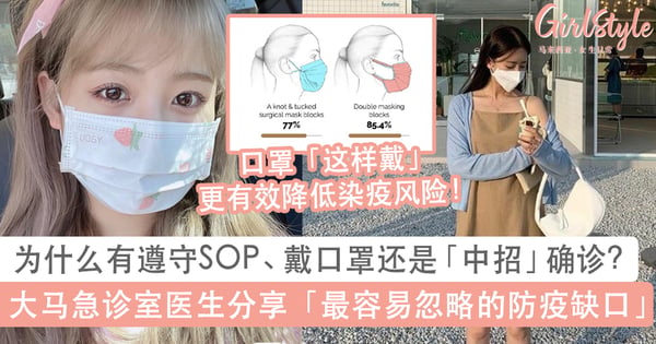 有遵守SOP戴口罩还是中招？大马急诊室医生分享「民众最容易忽略的防疫缺口」，别让病毒有机可乘！