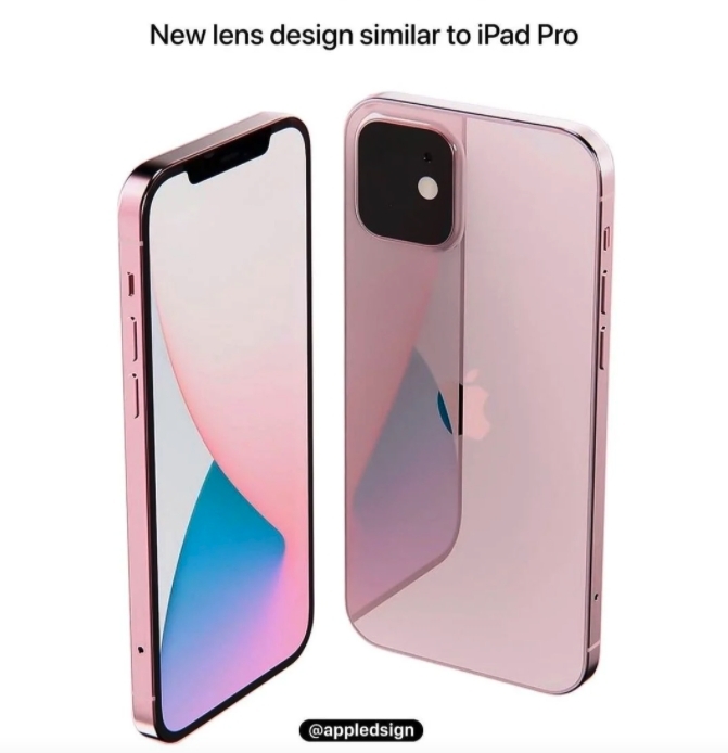 此外,网上各路消息一直有传今年最亮点iPhone 13系列配色会是「玫瑰金」,早前释出的「梦幻琉璃粉色」概念照掀起全网热议。