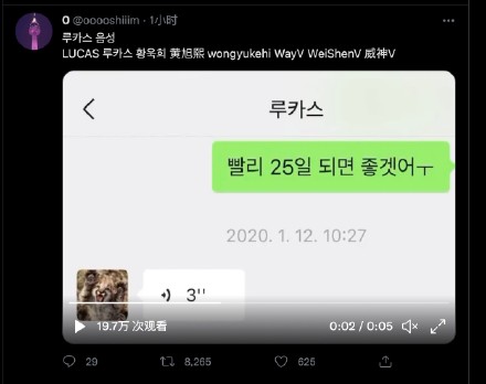 酒店开房记录有几处存在疑点、所述时间线和Lucas的行程对不上,比如爆料者指自己2019年12月2日开的酒店房,但当时Lucas行程在中国。此外有粉丝澄清「语音信息」爆料是伪造的,疑似是Lucas发送给粉丝们的Bubble泡泡信息剪辑拼凑而成。