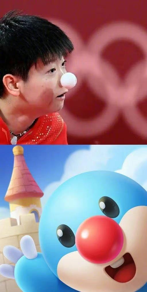 奥运会选手撞脸艺人