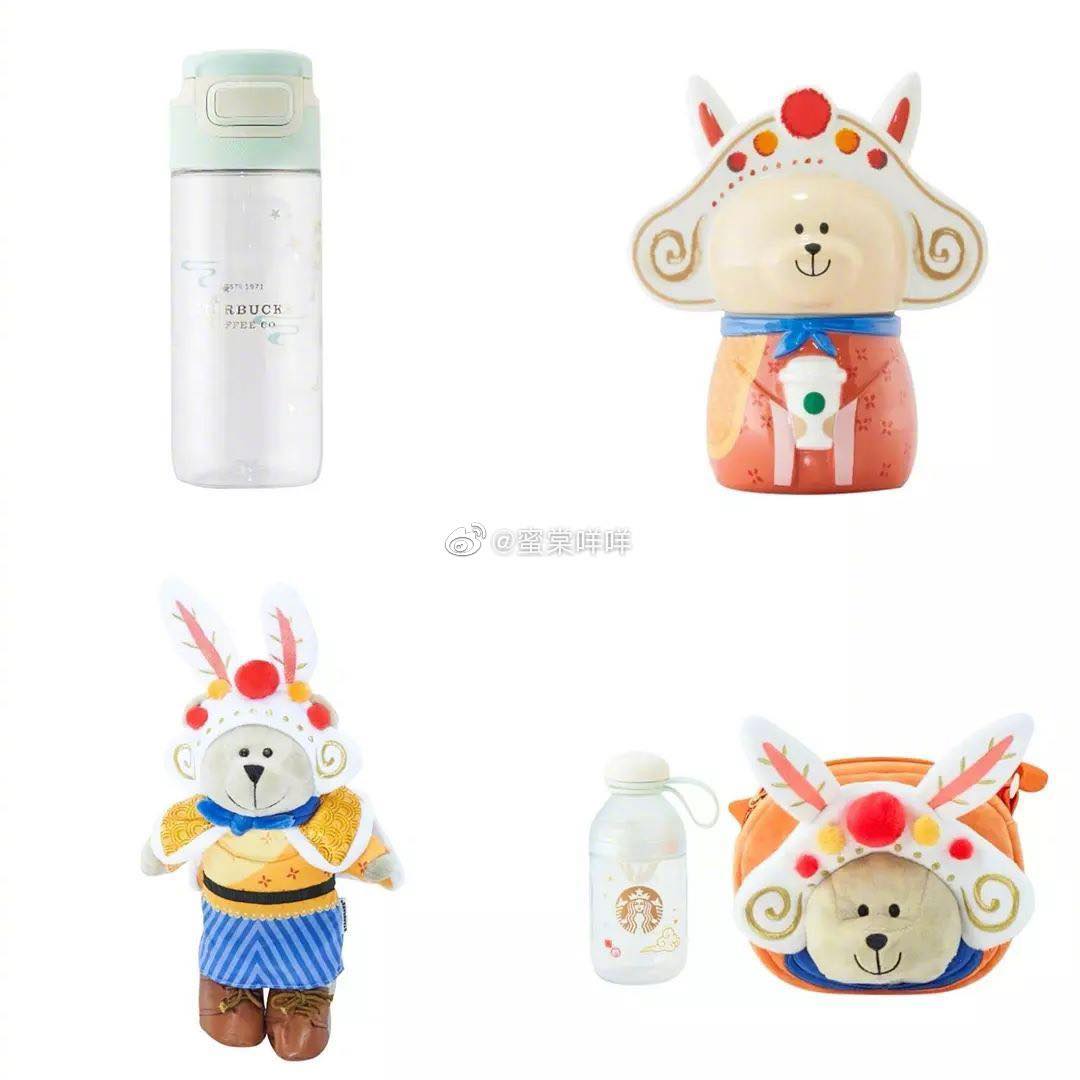 马克杯方面这次也是「萌」力十足!小刺猬、小狐狸、小兔子、变身兔兔天将的星巴克小熊、小松果等元素攀上杯子和杯盖,精美程度完全能媲美设计感满分的摆设品,到手后绝对舍不得用啊 ♥