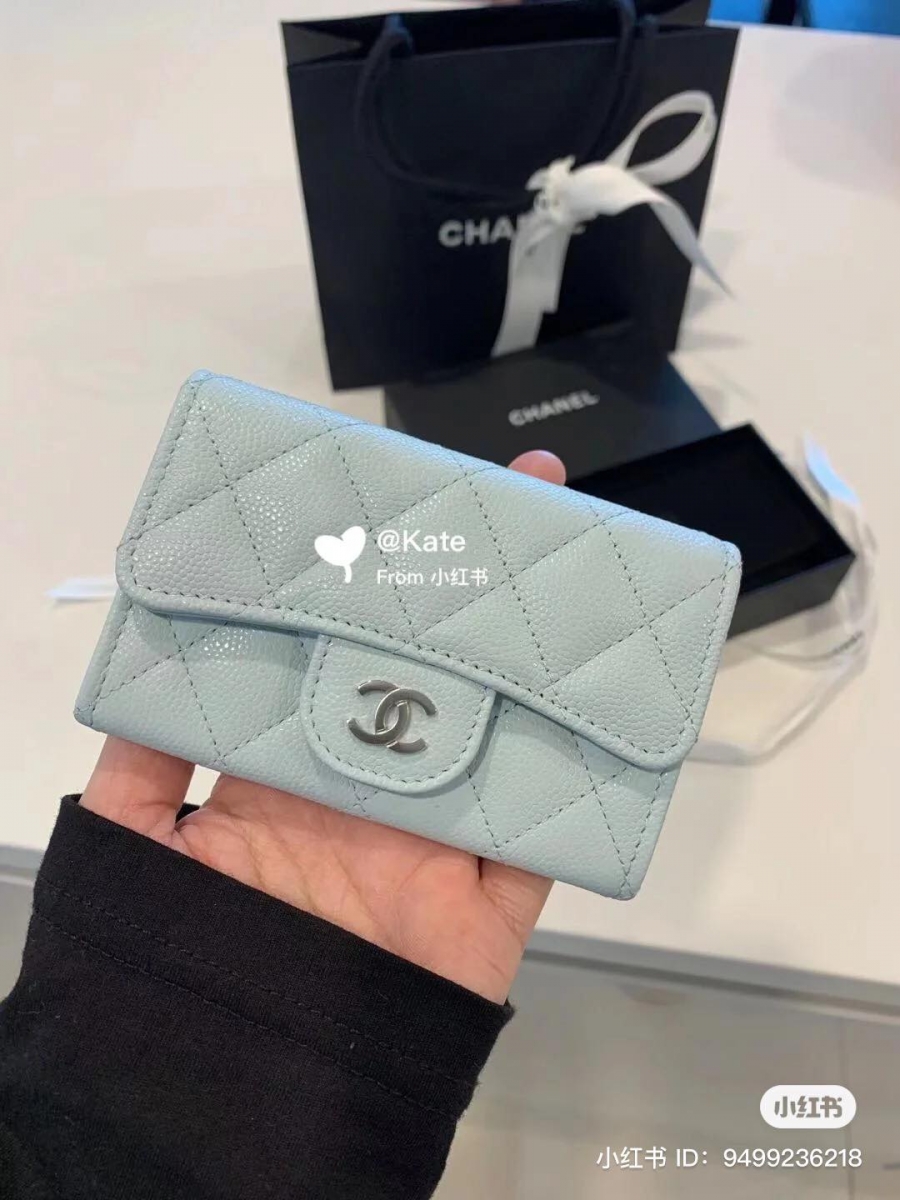 CHANEL「Tiffany 蓝」卡包
