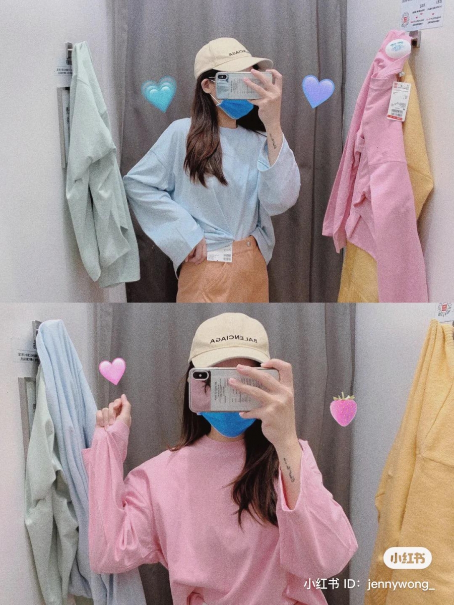 uniqlo 冰淇淋 T 仙气满满