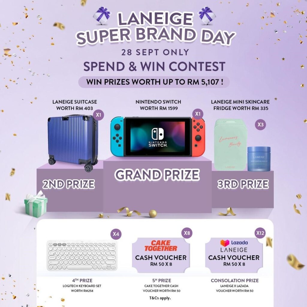 laneige superbrandday