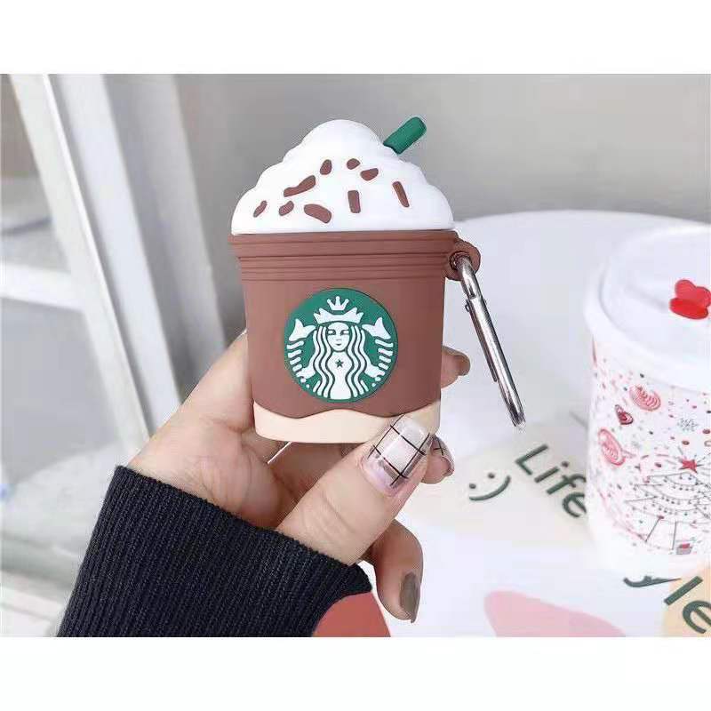 Shopee平价Airpods保护套:Starbucks星巴克咖啡杯造型