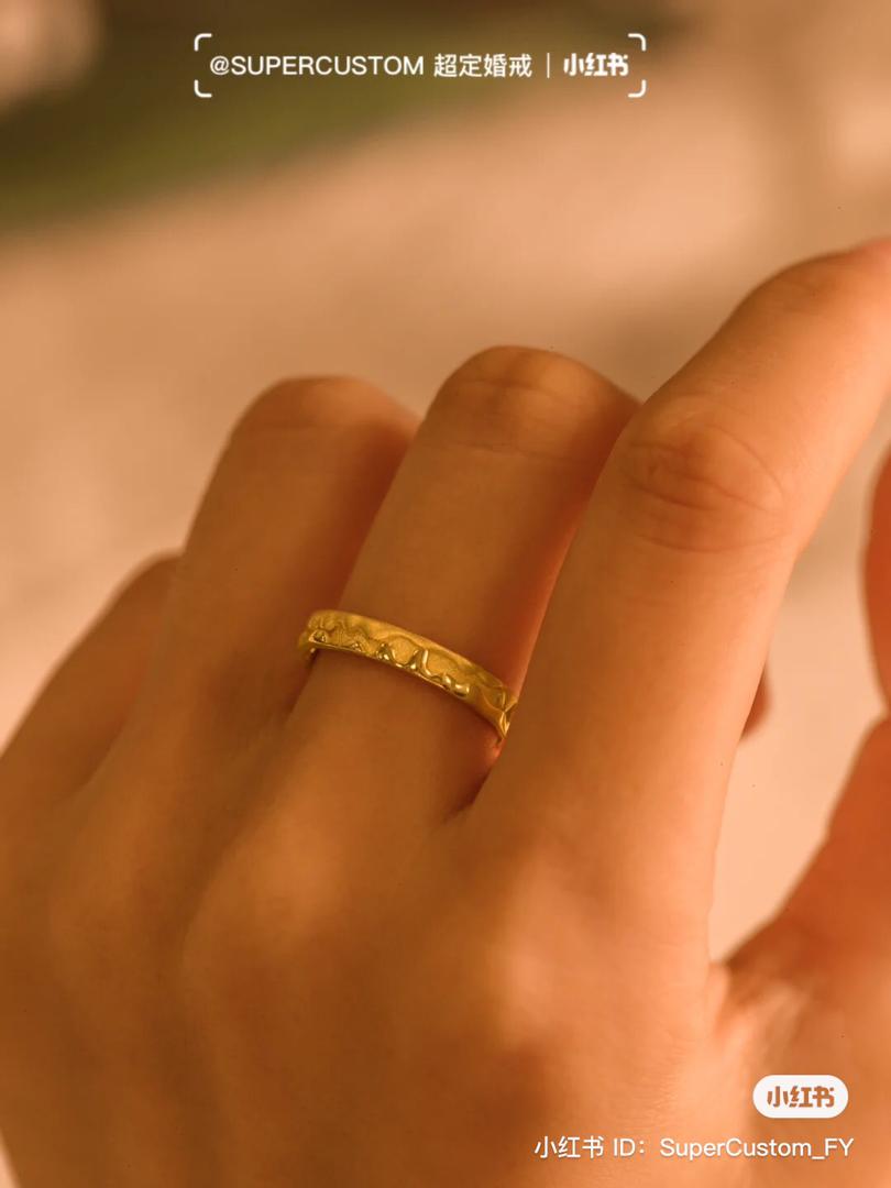 Super Custom 超定婚戒指 . 蜂蜜罐子金戒 (4)