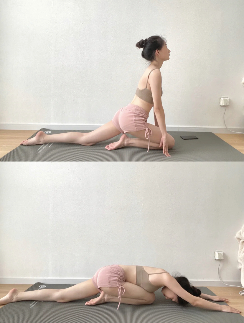 清晨拉伸动作1