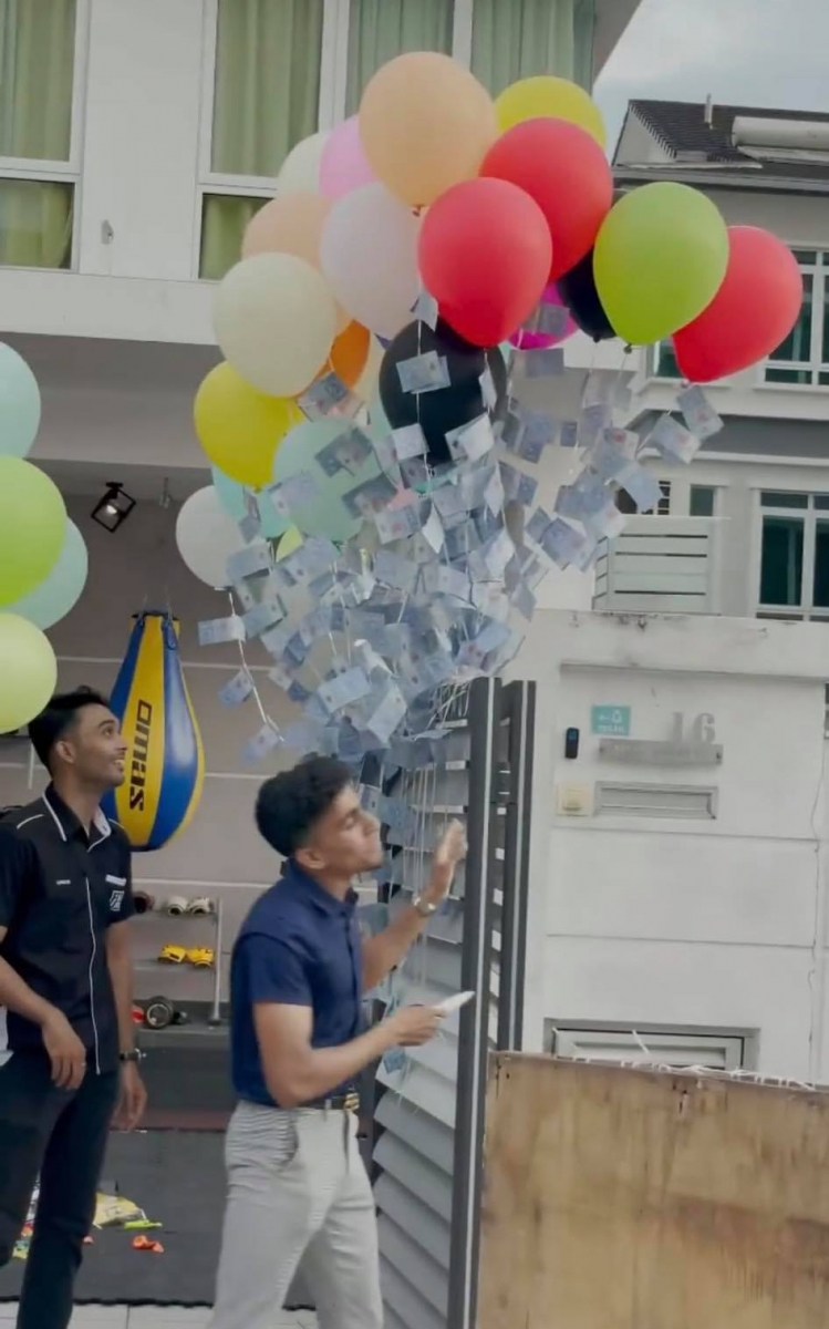 网友怒斥行为无脑,浪费金钱资源还污染环境:「把钱捐给有需要的人不好吗?!」