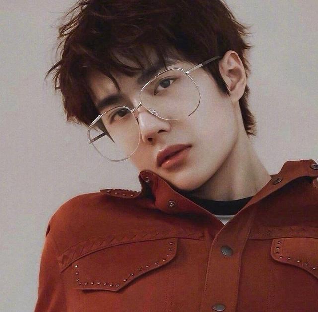 如果说肖战的眼镜造型是文质彬彬的代名词，那么王一博的眼镜LOOK便是气质截然不同、气场全开的高冷系代表！编私心觉得金丝边镜框和男神耶啵的适配度真的“绝绝子”，加上酷盖表情A爆魅力瞬间扑面而来～