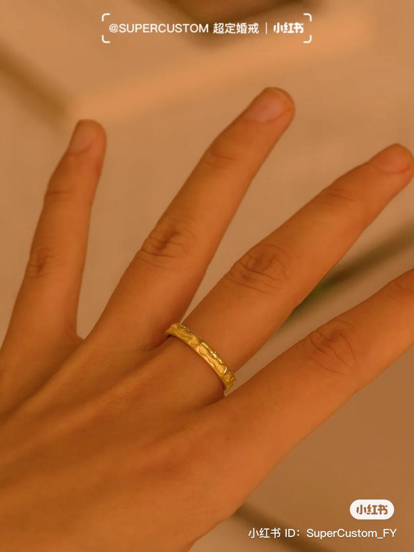 Super Custom 超定婚戒指 . 蜂蜜罐子金戒 (3)