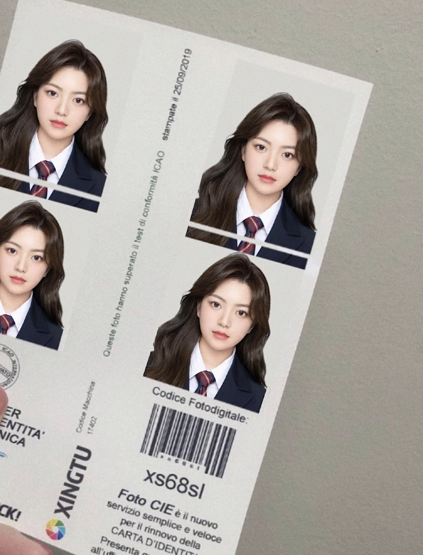 韩系证件照