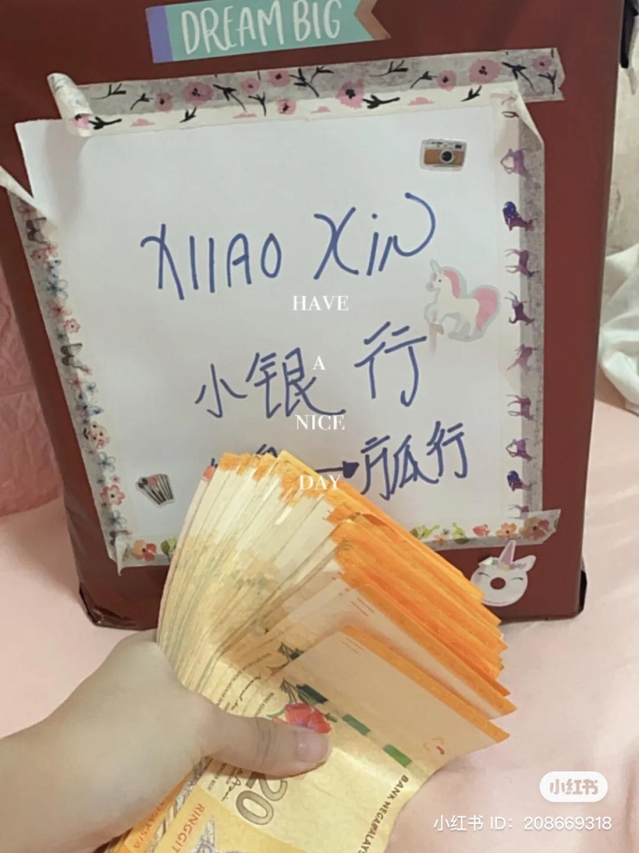 大马女孩 RM 20 存钱法 （5）