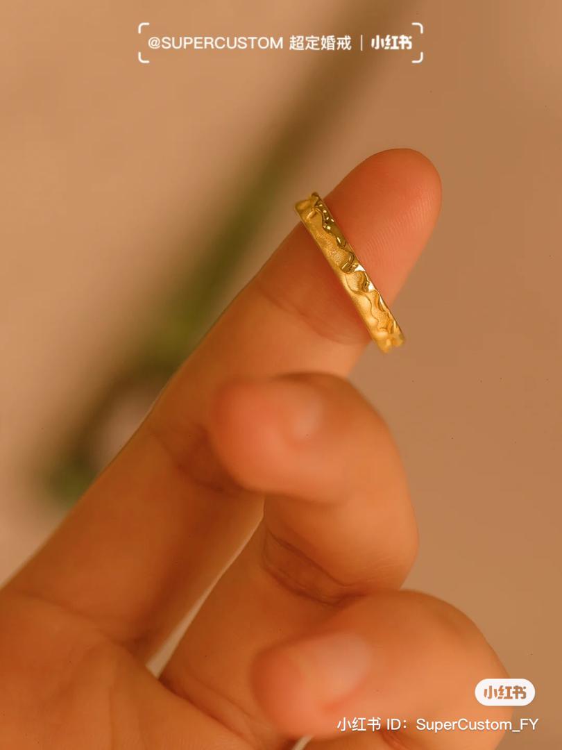 Super Custom 超定婚戒指 . 蜂蜜罐子金戒(2)