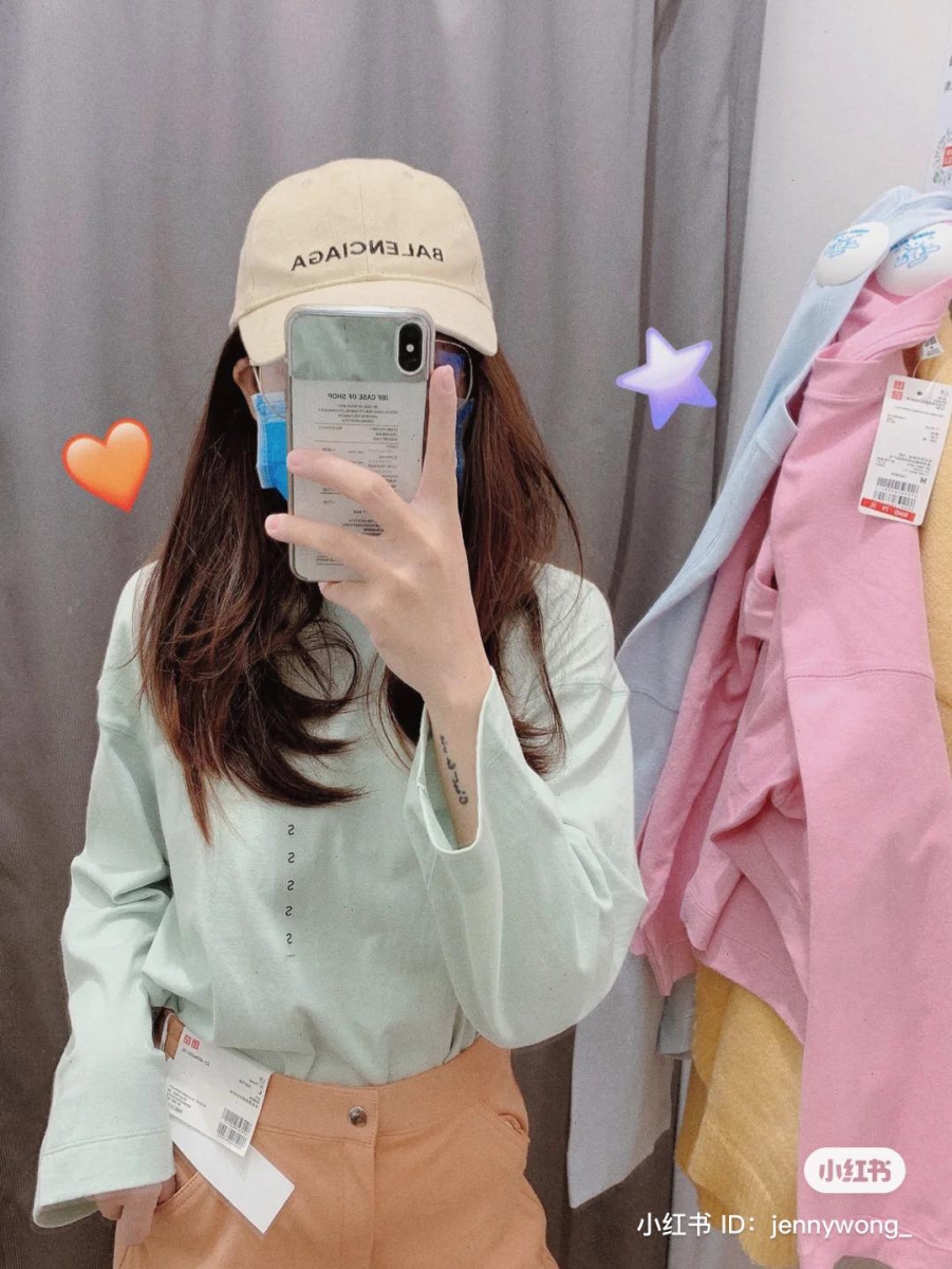 uniqlo 冰淇淋 T 尽显春夏少女 LooK