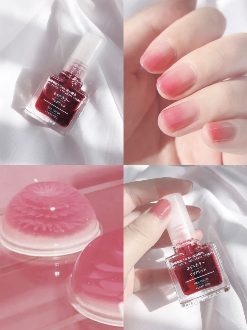 属于比较不持久的水性指甲油，所以上一两次效果会比较清淡不显色