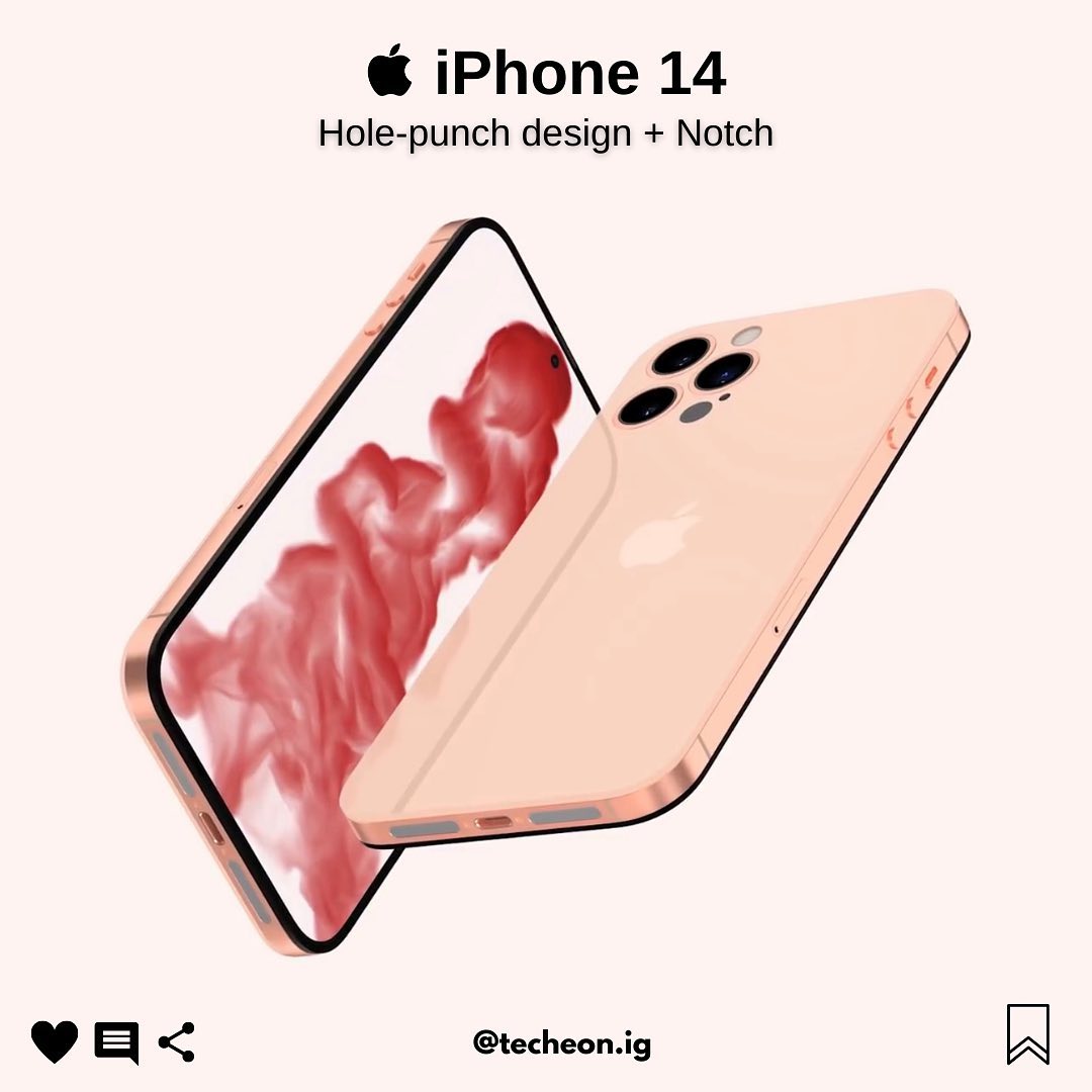 2022年下半年将推出的新一代iPhone 14,很大可能在外型上作出大改动,尤其是14 Pro系列。其中最受果迷期待的消息预测是:iPhone 14系列将迎来「打孔设计」用以取代刘海部分。