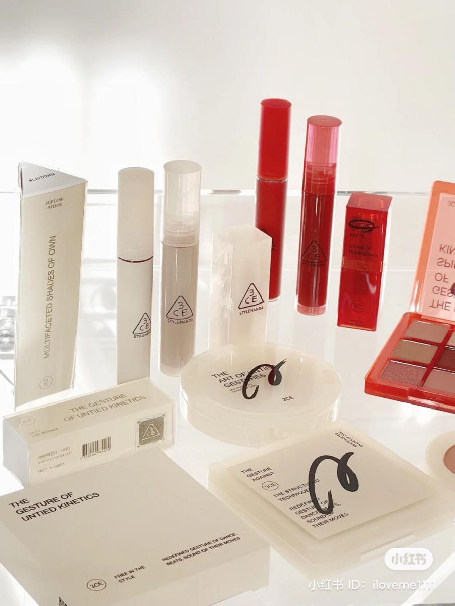 3CE 秋冬限定奶白色