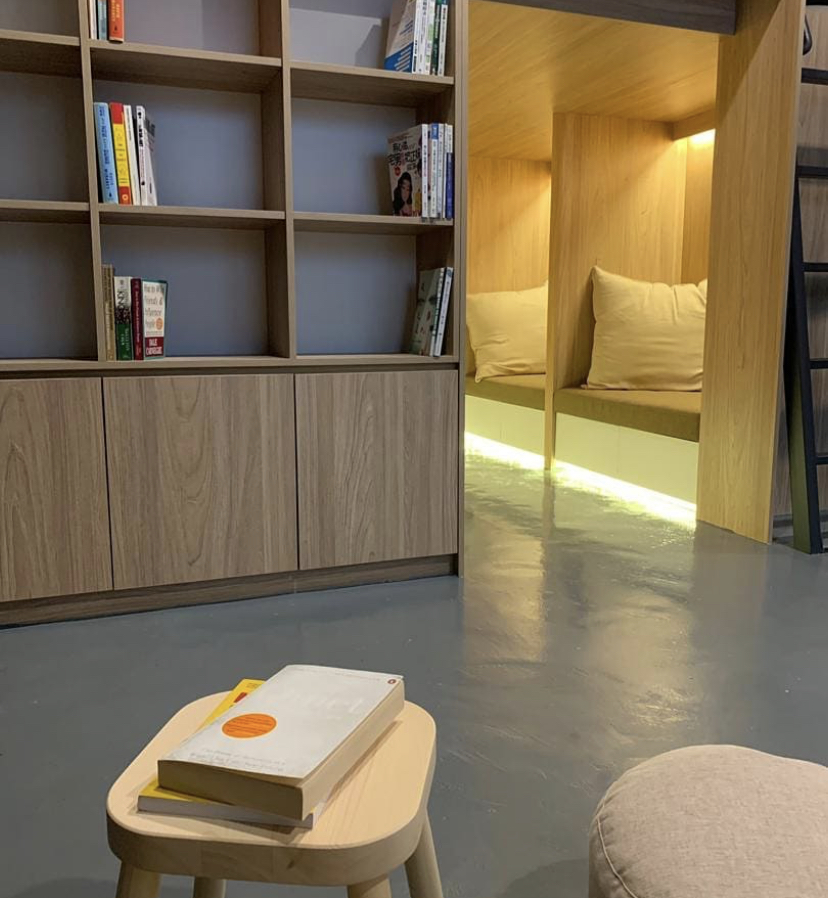 环境特别有日本风，还有榻榻米和懒人超爱的布袋沙发