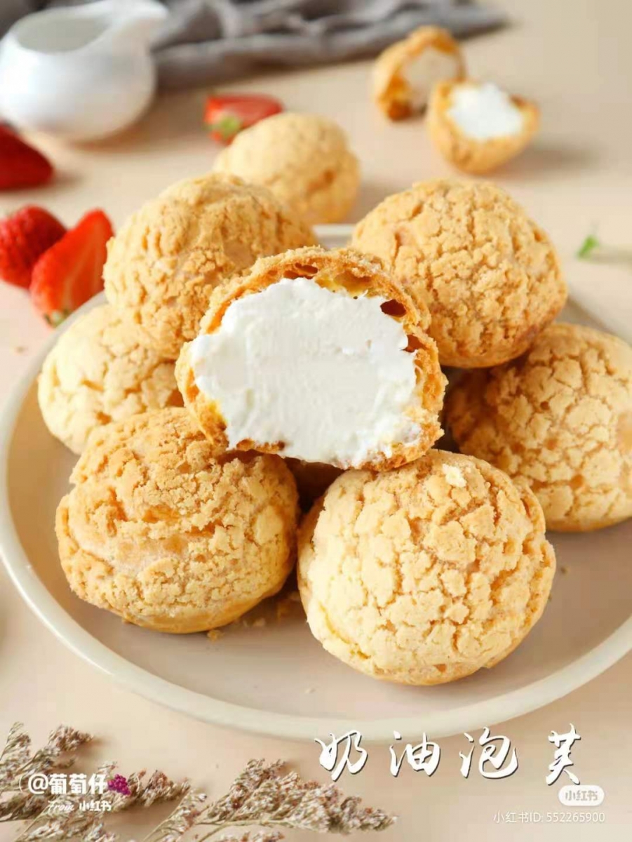 制作酥脆泡芙完美 TIPS