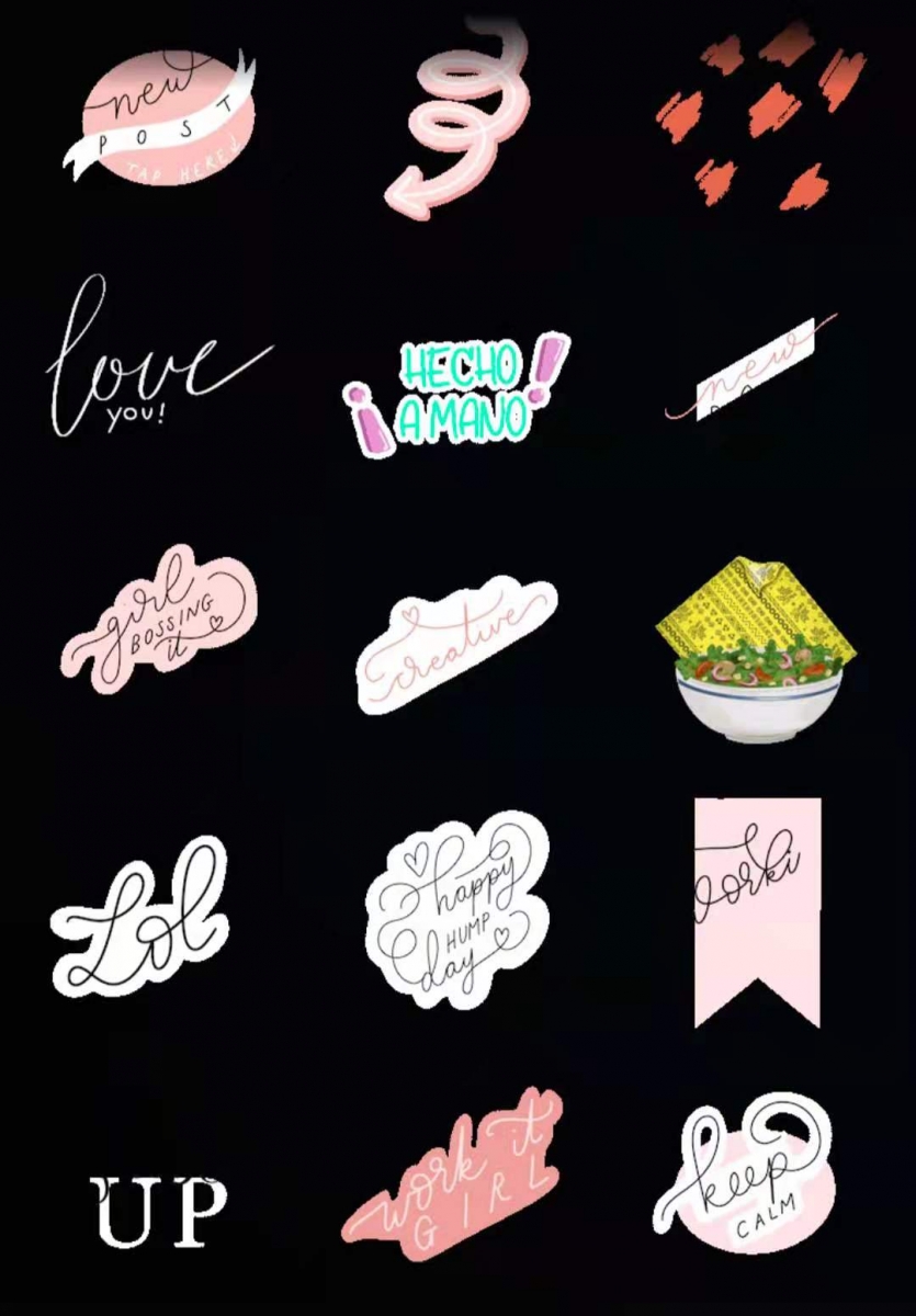 Instagram GIF 搜索关键字 ? hanmade