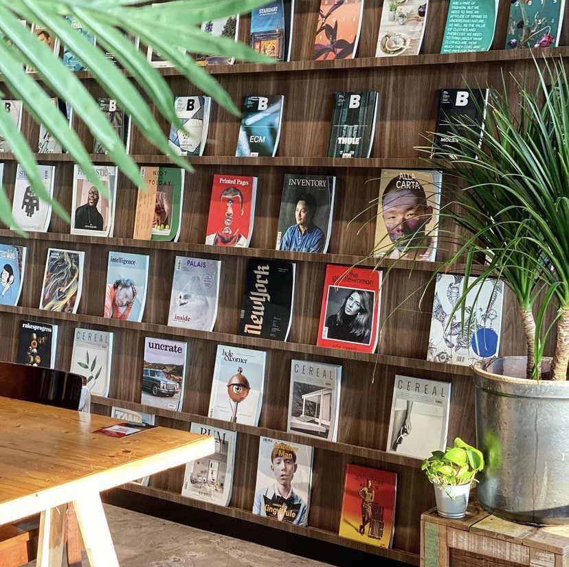 Ink Library Cafe店里有着比较多英文书籍的选择