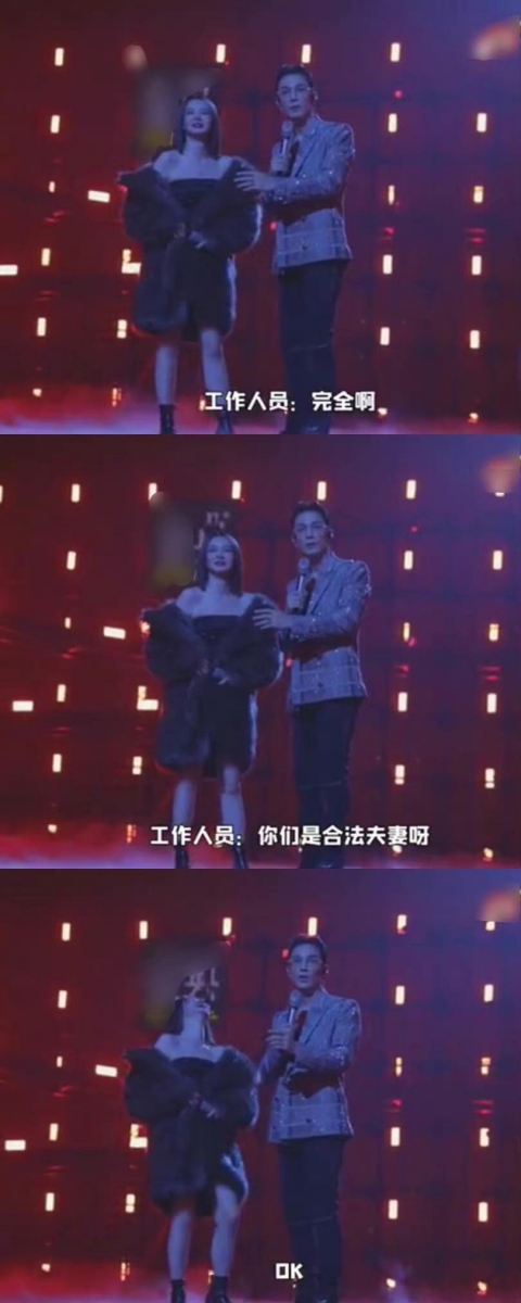 工作人员接话:「完全(可以)啊...你们是合法夫妻呀~」连站在李承铉身边的戚薇都忍不住大笑到后仰;不少粉丝表示庆幸铉哥还懂得发问,否则他自我审查去掉“摸肩膀”动作后,那大家就看不到如此养眼的画面了啊~