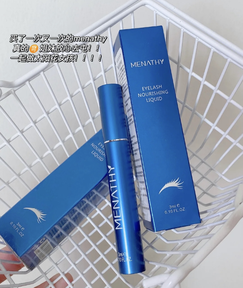 Menathy 睫毛增长液属于非常轻薄的透明精华质地