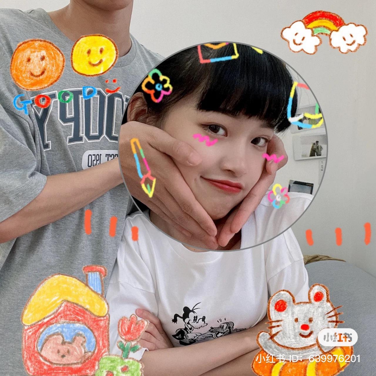 iPhone相册放大镜功能用途（三）：和男友的超有特色「逗趣放闪照」修图技巧GET～