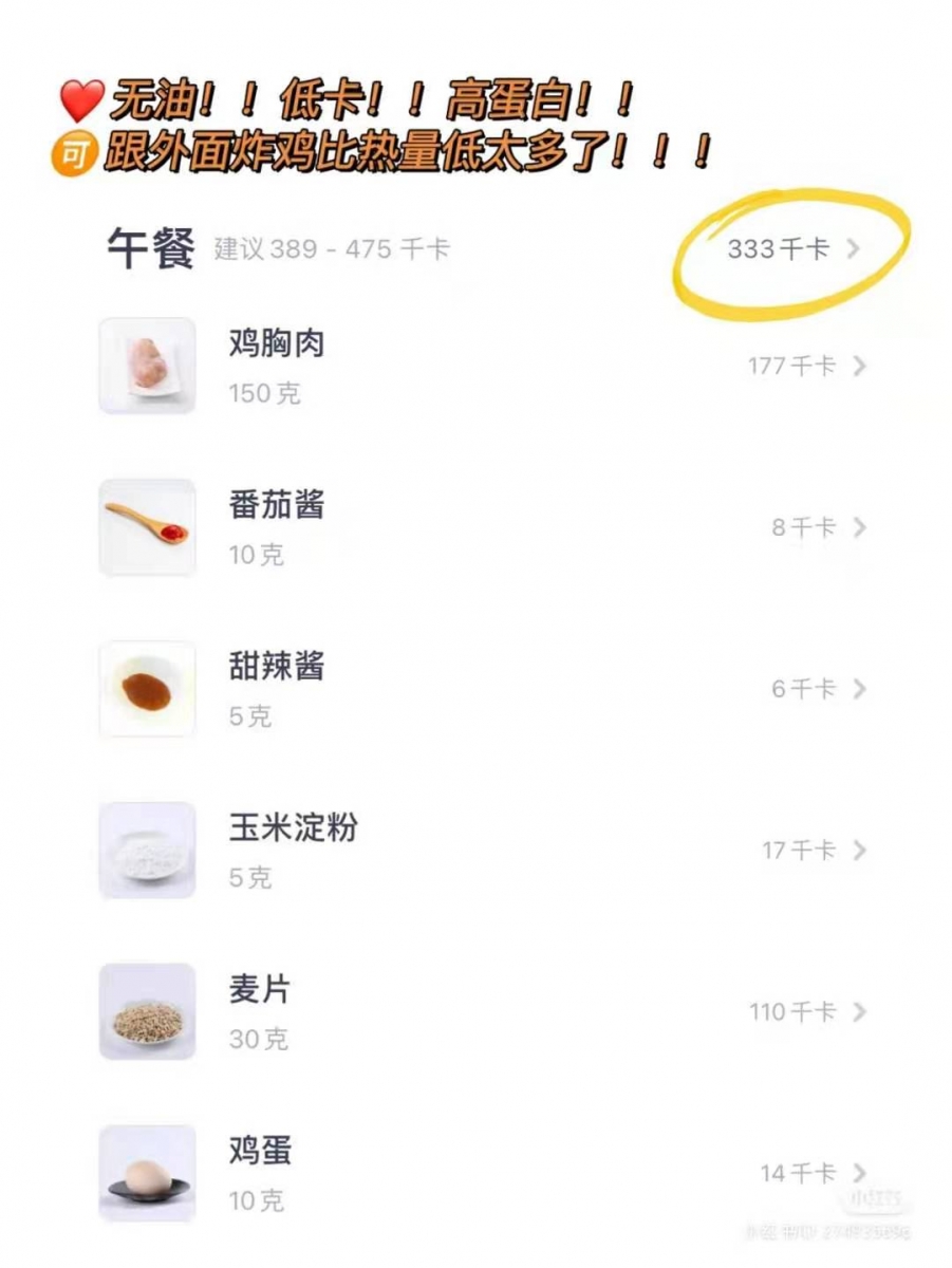 「韩式甜辣炸鸡」食材准备