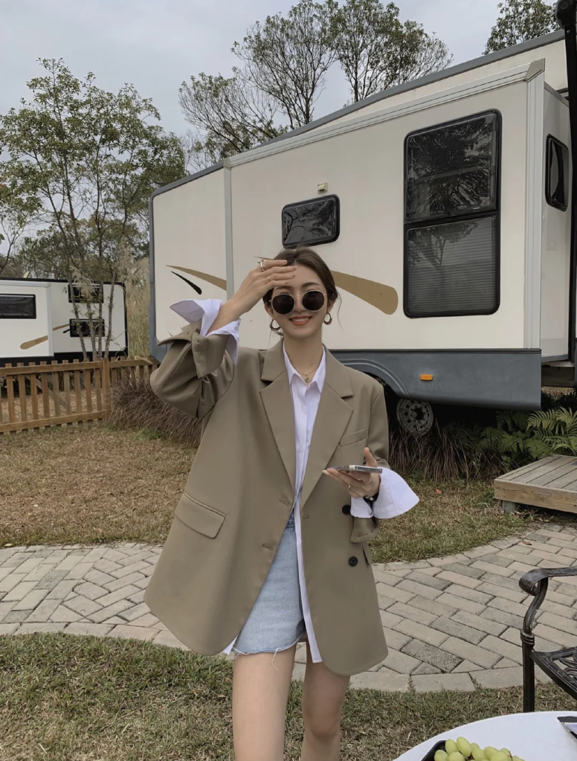 日常出门不想穿得过于正式,但又想要更加有气场最适合的这种穿搭