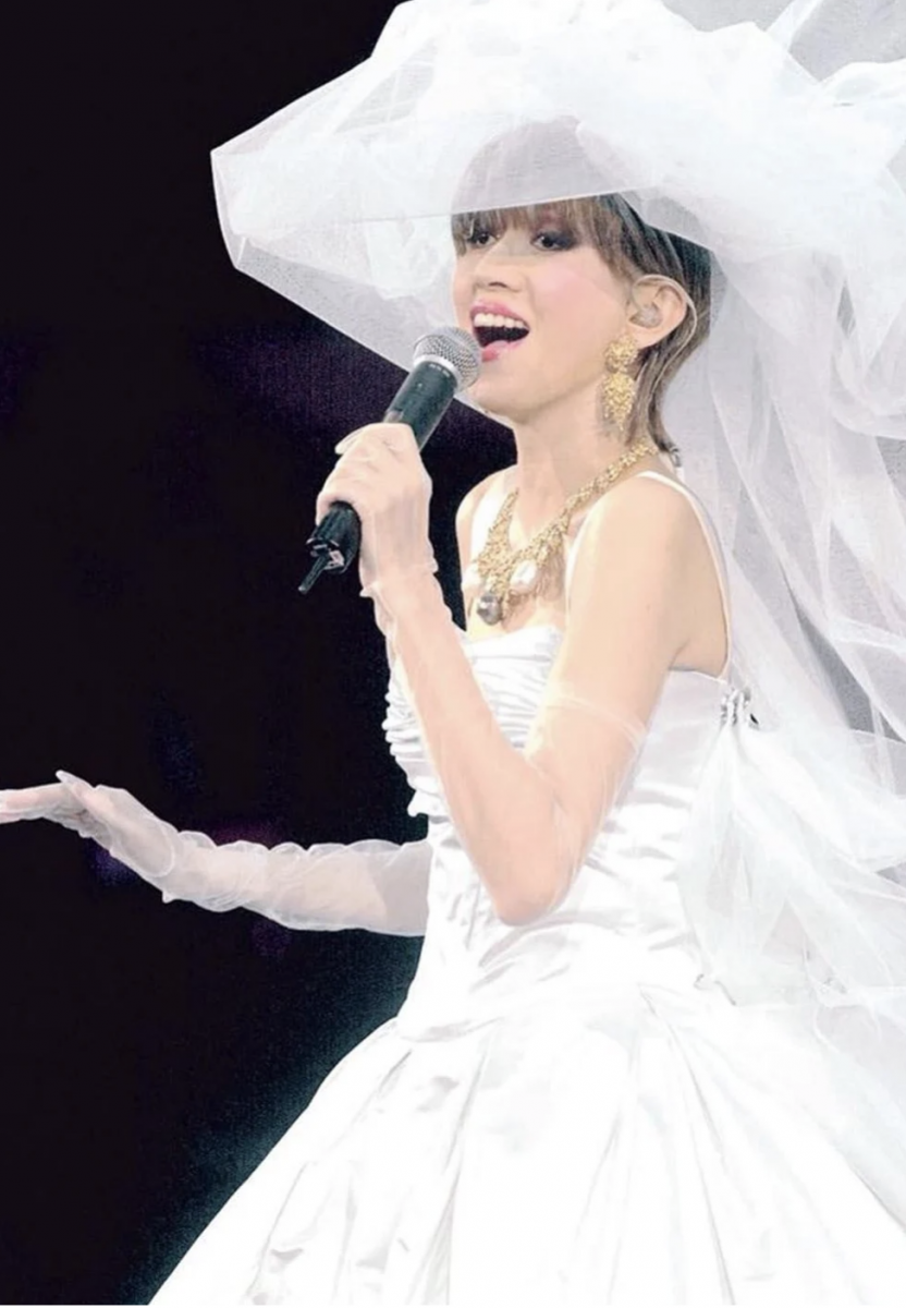 「我只希望,大家在某一晚晚饭后,打开窗,抬头望向天上的星星时,见到其中一颗星的时候,你会想起有一个曾经好熟悉的名字...一个曾为你带来少少欢乐的朋友。她的名字,叫梅艳芳。」