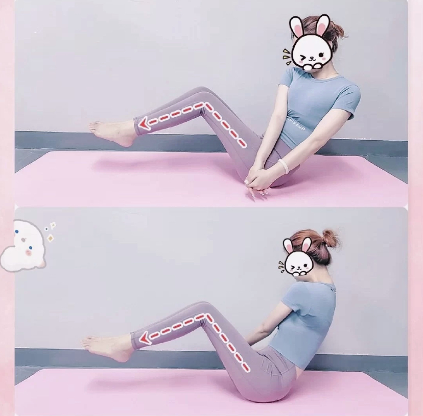 俄罗斯转盘动作,每次做20次坚持做3组!