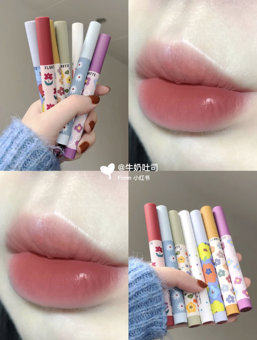 高级的雾面唇妆效果,却完全不会拔干显唇纹。