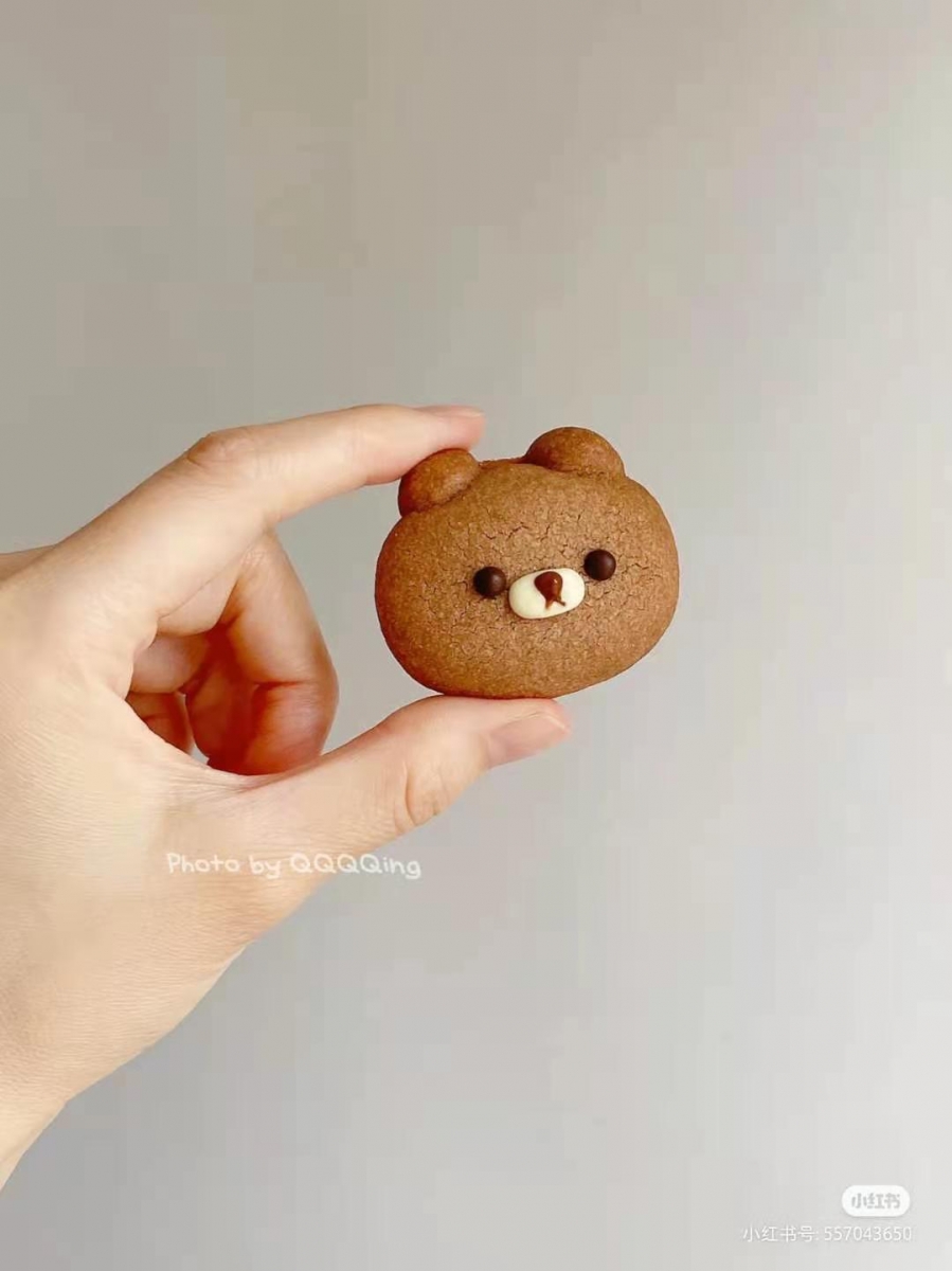小熊曲奇饼干 可爱到舍不得吃
