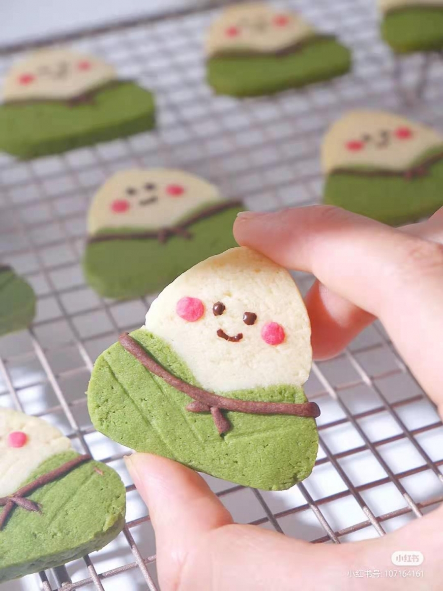 小粽子曲奇饼干