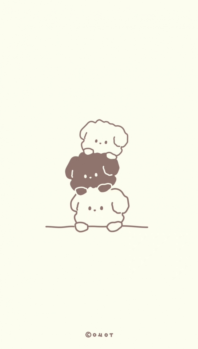 10款可爱极简手机壁纸+人间清醒小短句，每句让人认清现实但又温暖人心～, image size:680x1200