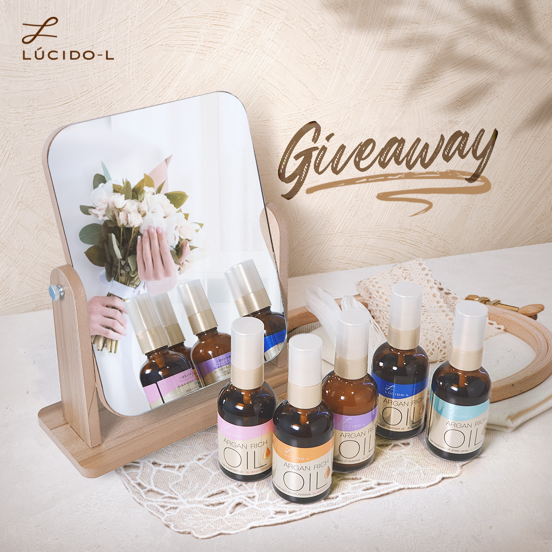 为了让女孩们都能养出女神完美发质,Lucido-L 也在面子书上举办了 Giveaways 竞赛