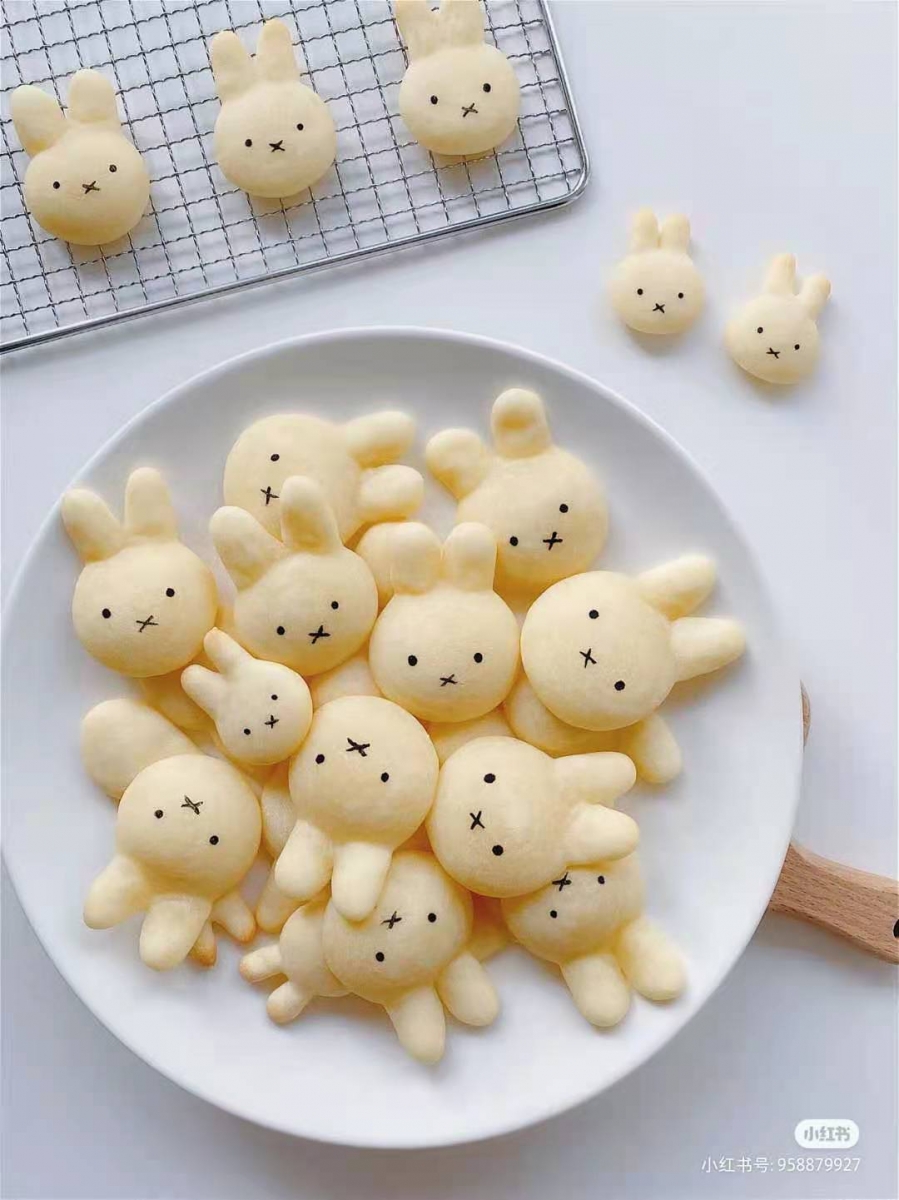 米菲兔麻薯球 兔子超 Q 造型瞬间融化少女心